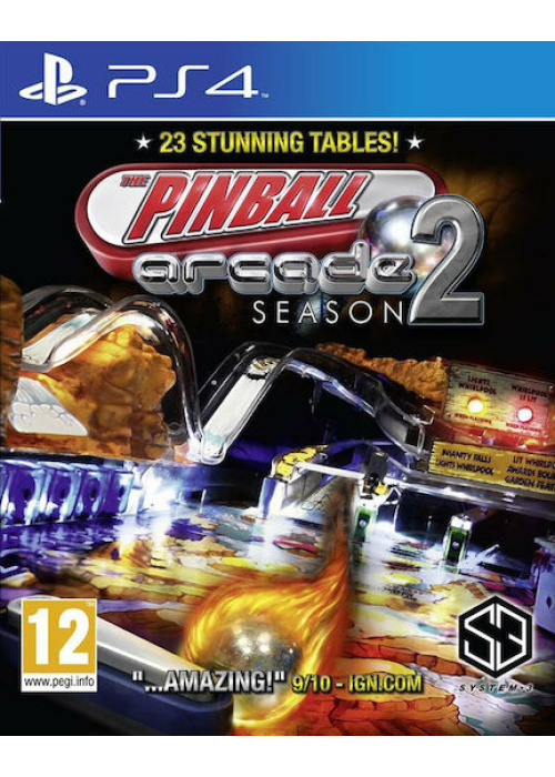 Pinball Arcade Season 2 PS4 NEW