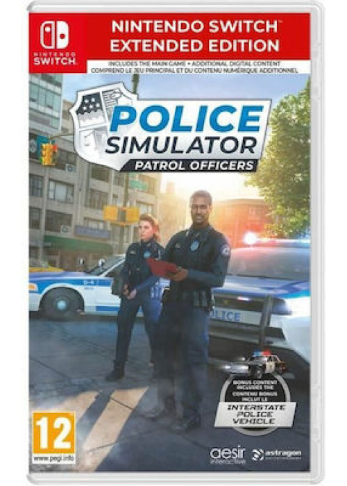Police Simulator Patrol Officers (Extended Edition) Nintendo Switch NEW