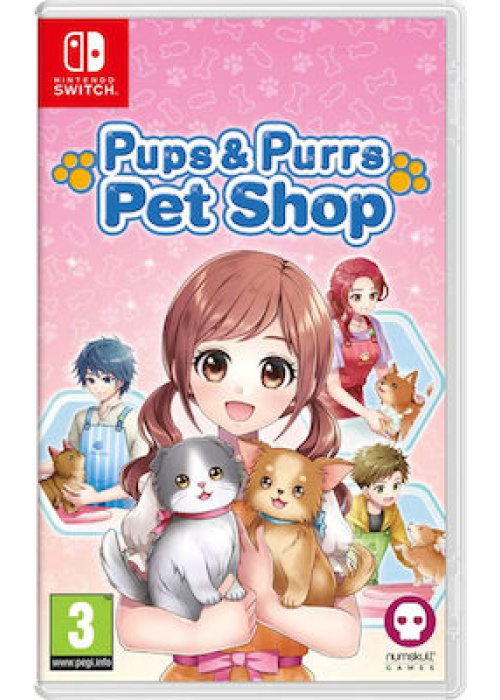 Pups  and  Purrs Pet Shop Nintendo Switch NEW