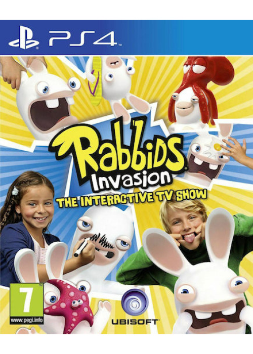 Rabbids Invasion - The Interactive TV Show PS4 NEW