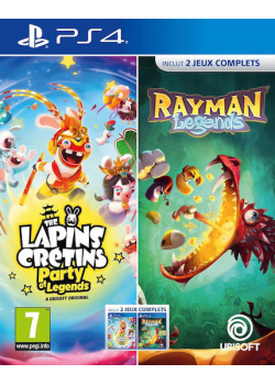 Rabbids Party Of Legends  Rayman Legends PS4 NEW