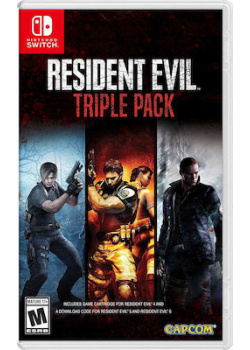 Resident Evil Triple Pack (Import) Nintendo Switch NEW