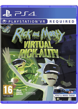 Rick and Morty Virtual Rick-Ality PS4 NEW