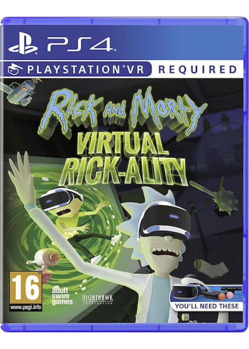 Rick and Morty Virtual Rick-Ality PS4 NEW