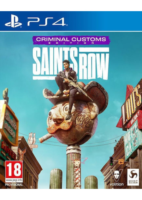 Saints Row Criminal Customs Edition PS4 NEW