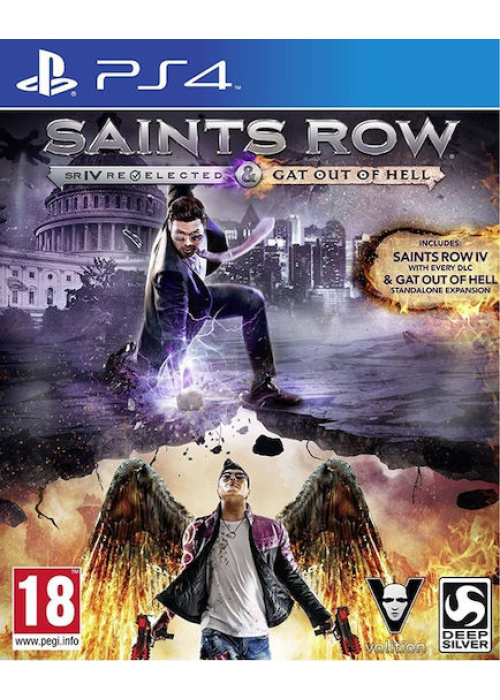 Saints Row IV Re-Elected Gat Out of Hell PS4 NEW