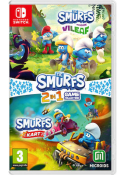 Smurfs 2 in 1 Game Collection Nintendo Switch NEW