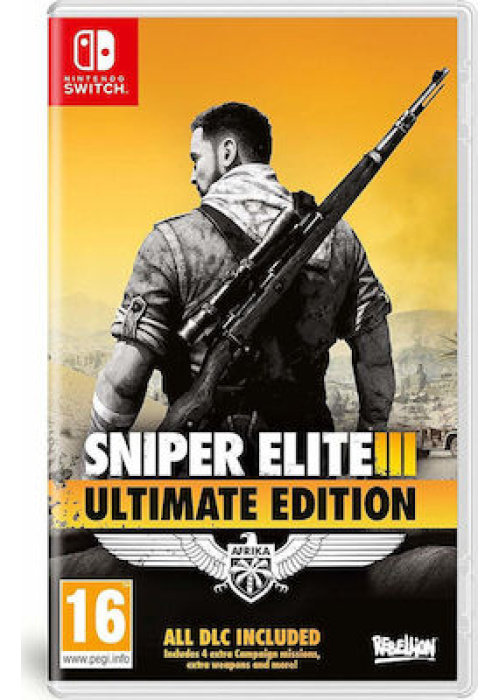Sniper Elite III (3) - Ultimate Edition Nintendo Switch NEW