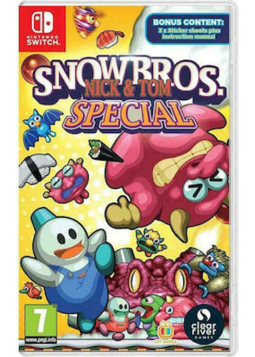 Snow Bros Nick  and  Tom Special Nintendo Switch NEW