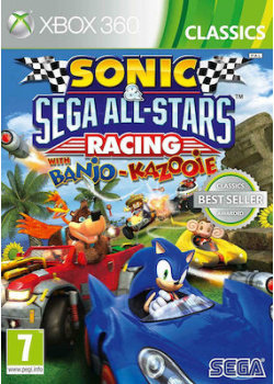 Sonic  and  SEGA All-Stars Racing w. Banjo  and  Kazooie (Classics) X360 NEW
