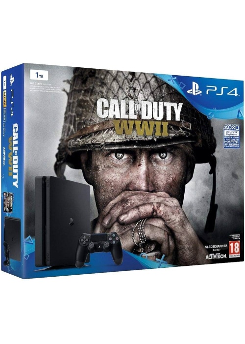 Sony Playstation 4 console 1TB Call Of Duty WWII (Used) BOX ONLY