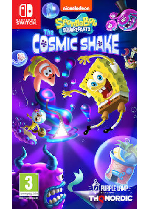 SpongeBob SquarePants The Cosmic Shake Nintendo Switch NEW