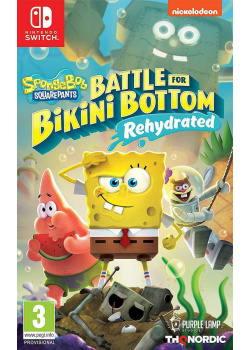 Spongebob SquarePants Battle for Bikini Bottom - Rehydrated Nintendo Switch NEW