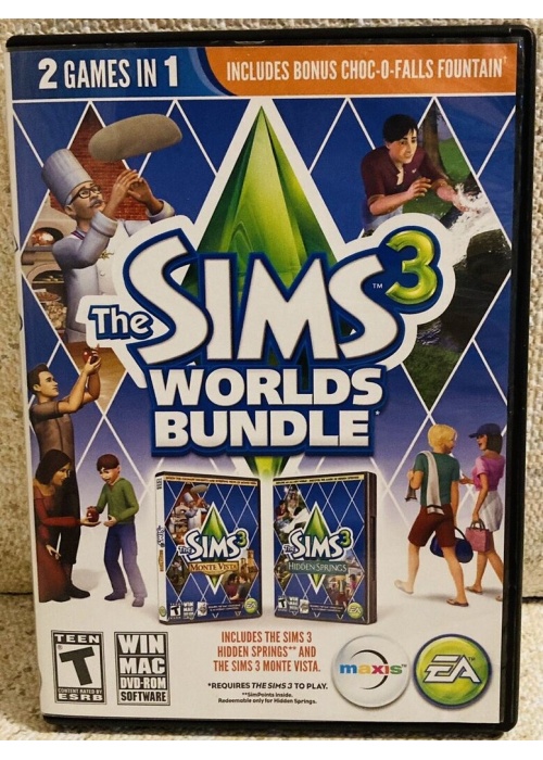 The Sims 3 Worlds Bundle PC (Used)