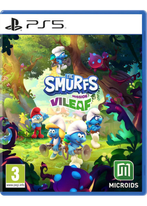 The Smurfs Mission Vileaf PS5 NEW