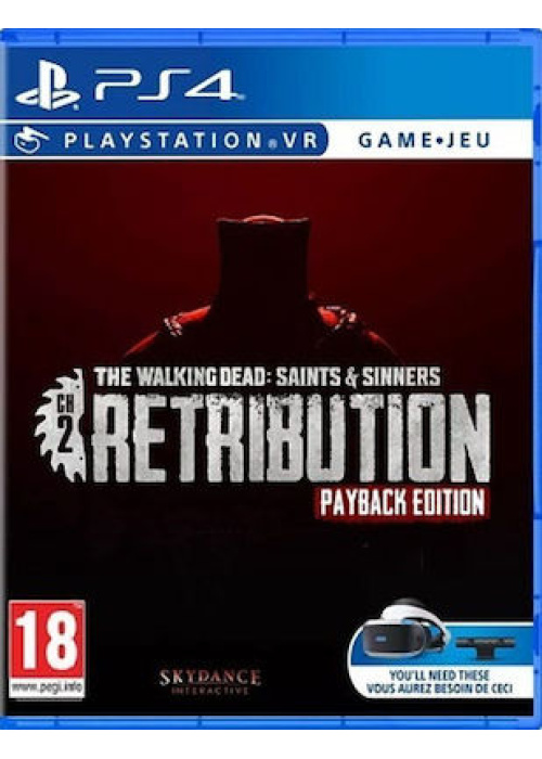 The Walking Dead Saints  and  Sinners Retribution Payback Edition PS4 NEW