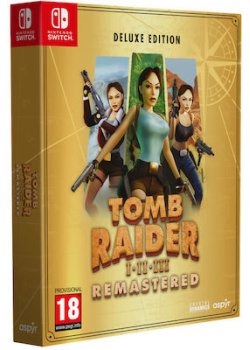 Tomb Raider I-III Remastered (Deluxe Edition) Nintendo Switch NEW