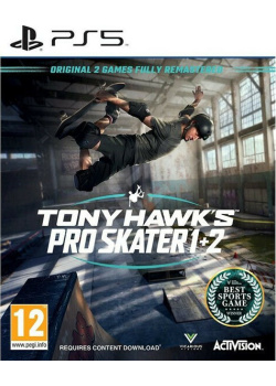 Tony Hawk's Pro Skater 1+2 PS5 NEW