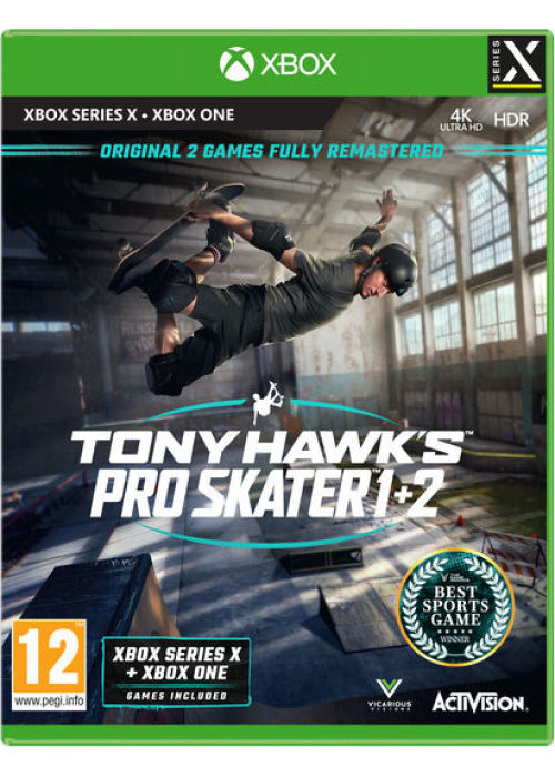 Tony Hawk's Pro Skater 1+2 XBOX Series X NEW