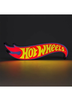 Hot Wheels Shaped Logo Light Videogames NEW