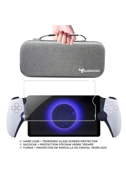 Subsonic PS5 Portal - Protective Case + Tempered Glass PS5 NEW