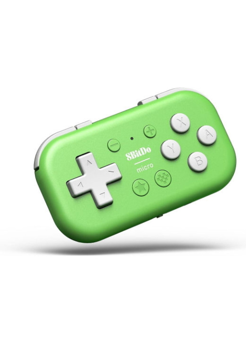 8BitDo Micro Bluetooth Gamepad Green Retro Gaming NEW