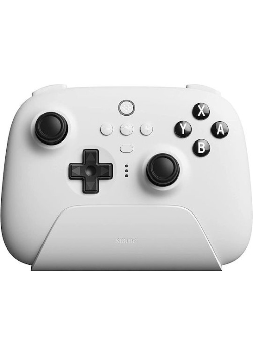 8BitDo Ultimate Controller with Charging Dock BT - White Nintendo Switch NEW