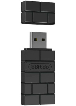 8Bitdo Wireless USB Adapter 2 (Compatible with Switch, Windows, Mac, Raspberry Pi, Xbox Series X/S Controller)