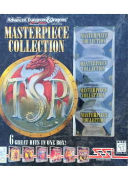 Advanced Dungeons Dragons Masterpicece Collection 2nd Edition PC (Used)