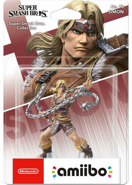 Amiibo No. 78 Simon Belmont Toys for games NEW