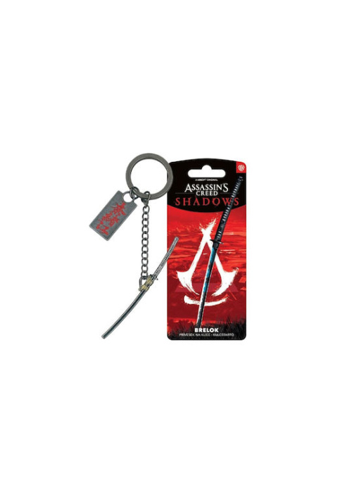 Assassin's Creed Shadows Naoe Katana Keychain Videogames NEW