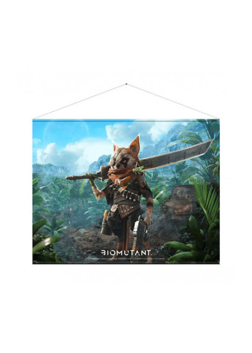 BIOMUTANT WALLSCROLL KEYART Videogames NEW