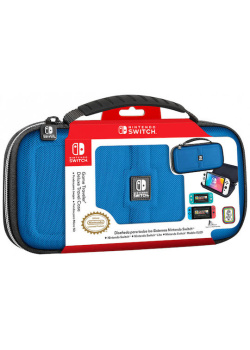 BigBen Interactive Official Travel Case Deluxe - Blue Nintendo Switch NEW