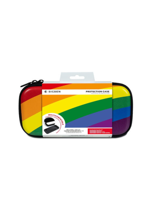 BigBen Interactive Travel Case Large - Rainbow (Switch) PS5 NEW