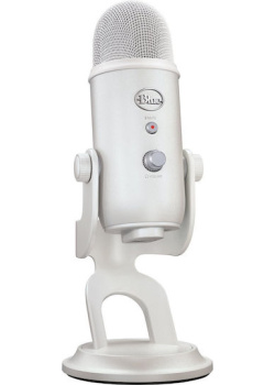 Blue - Mic Yeti Aurora Collection USB Mic White Mist PC NEW