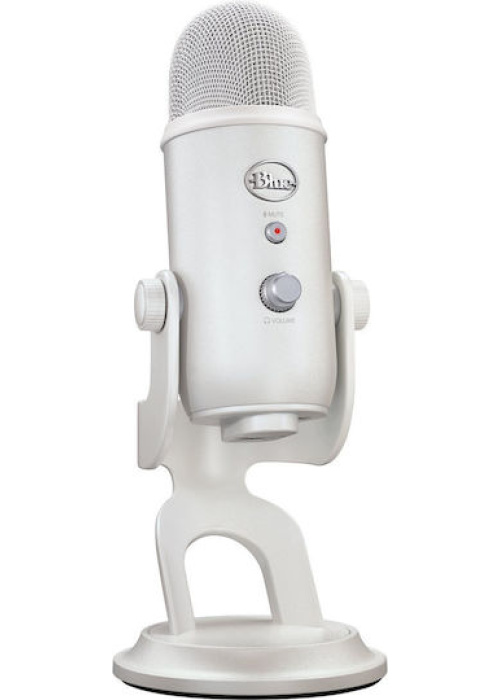Blue - Mic Yeti Aurora Collection USB Mic White Mist PC NEW