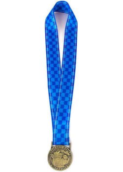 Crash Team Racing 1st Place Medal Videogames Blue NEW