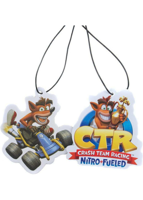 Crash Team Racing Car Air Freshener (2 Pack) Videogames Multi NEW