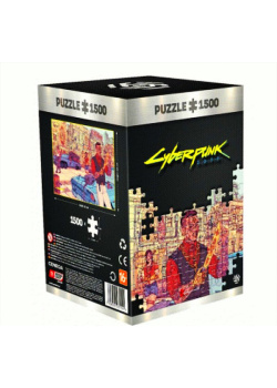Cyberpunk 2077 Valentinos puzzles 1500 pcs Videogames black NEW