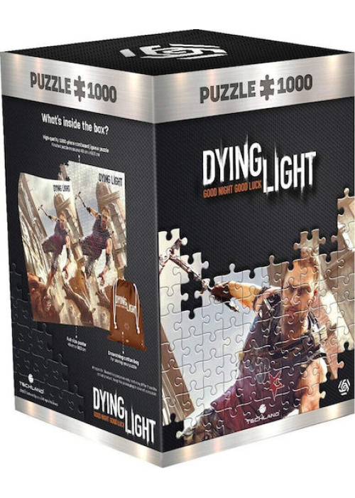 DYING LIGHT 1 CRANE'S FIGHT PUZZLES 1000 pcs Videogames black NEW