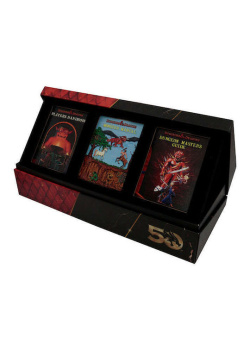 Dungeons  and  Dragons 50th Anniversary 1st Edition Book Cover Ingot Set Videog NEW