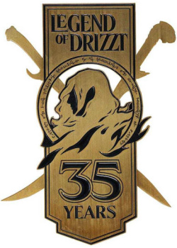 Dungeons  and  Dragons Limited Edition Legend of Drizzt 35th Anniversary Ingot NEW