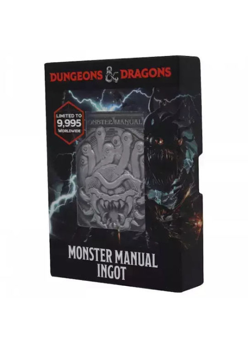 Dungeons  and  Dragons Limited Edition Monster Manual Ingot Videogames NEW