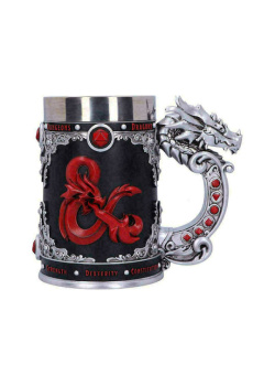 Dungeons  and  Dragons Tankard 15.5cm Videogames 600.0 NEW