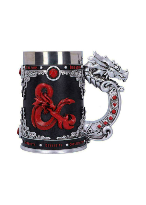 Dungeons  and  Dragons Tankard 15.5cm Videogames 600.0 NEW