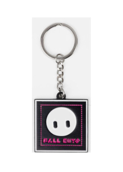 Fall Guys Keychain Square Eyes Videogames NEW