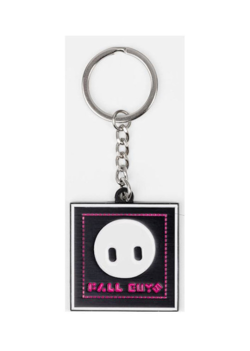 Fall Guys Keychain Square Eyes Videogames NEW