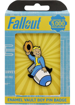 Fallout Limited Edition Vault Boy Pin Badge Videogames NEW