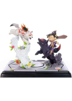 First4Figures - Okamiden (Chibiterasu VS Dark Chibiterasu  and  Possessed Kuni) NEW