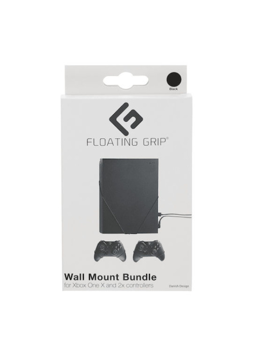 Floating Grip Xbox One and Controller Wall Mounts - Bundle (Black) XONE NEW